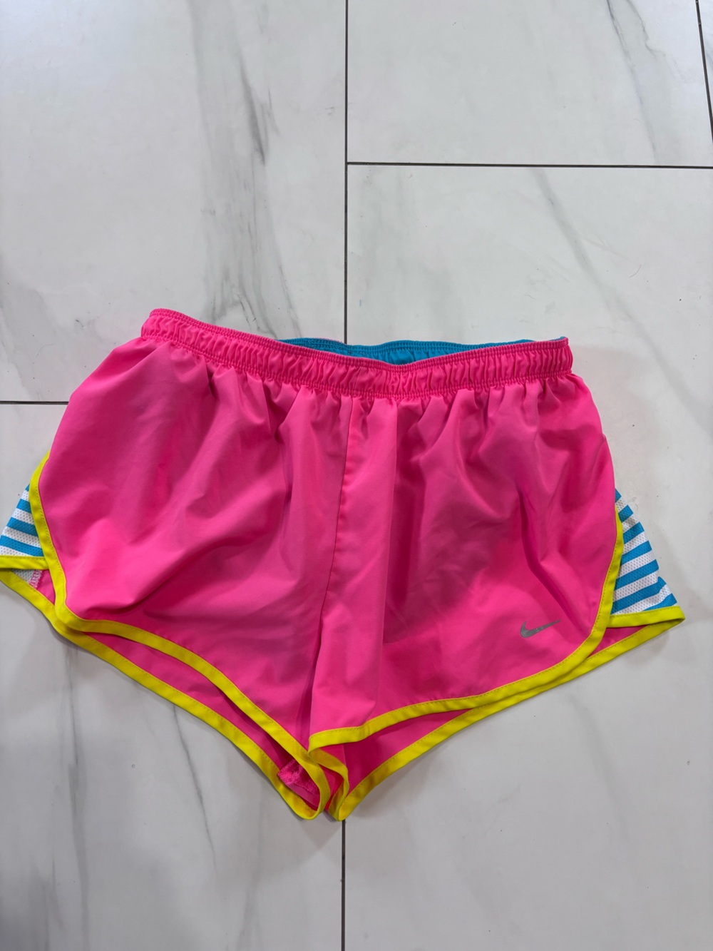 3/$30 Nike Women's pink Dri-FIT Running Shorts Size Small - Like new!